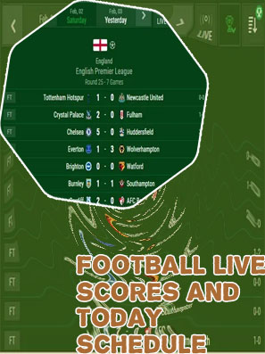 Soccer live scores today results today