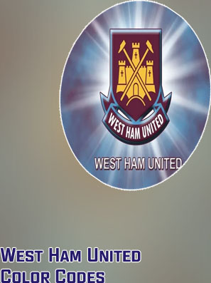 West ham football colours